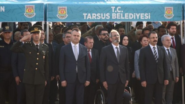 TARSUS Kaymakamı Kadir Sertel OTCU, TARSUSLULARLA ATAMIZI Andı