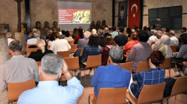 Antik Çağın Tarsuslu Filozofları ve Stoa Felsefesi Konuşuldu   TARSUS’TAN “ANADOLU’DA FELSEFEYE YOLCULUK” YAPILDI