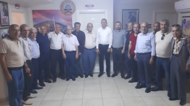 TÜM EMEKLİLER Tarsus Belediye Başkan Yardımcısı Muzaffer AKKILINÇ ve HEYETİNİ Ağırladı